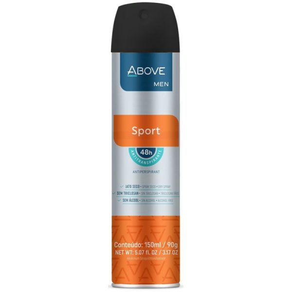 Desodorante Above Men Sport 48Hs - 150mL