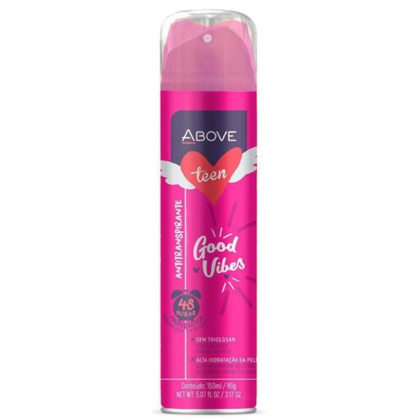 Desodorante Above Teen Good Vibes 48Hs - 150mL