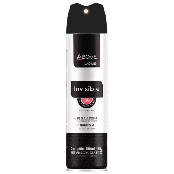 Desodorante Above Women Invisible 48Hs - 150mL