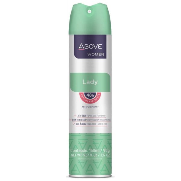 Desodorante Above Women Lady 48Hs - 150mL