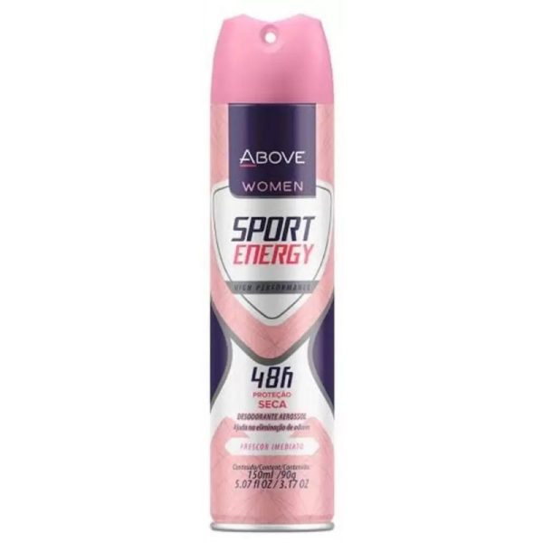 Desodorante Above Women Sport Energy 48Hs - 150mL