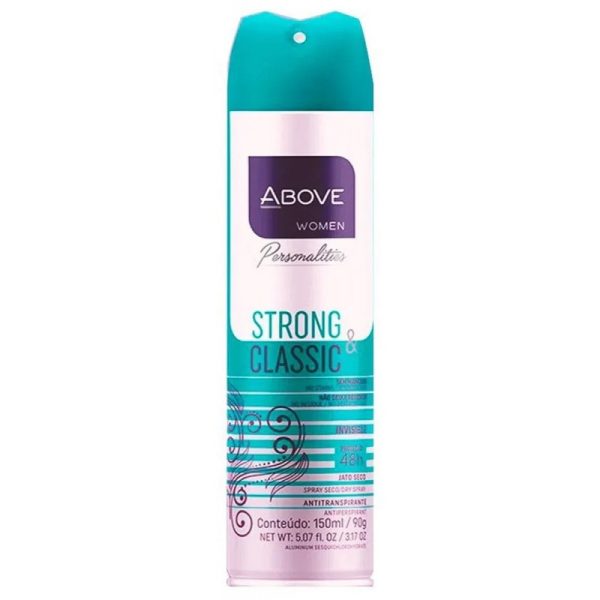 Desodorante Above Women Strong & Classic 48Hs - 150mL