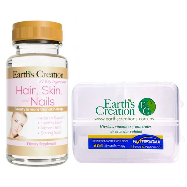 Earth's Creation Hair Skin and Nails (60 Tabletas)