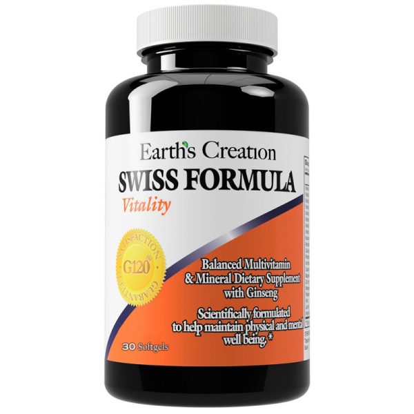 Earth's Creation Swiss Formula Vitality (30 Softgels)