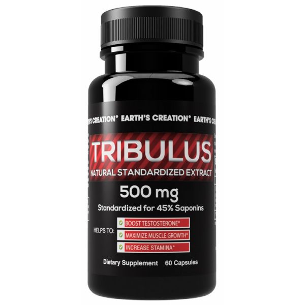 Earth's Creation Tribulus 500MG (60 Cápsulas)