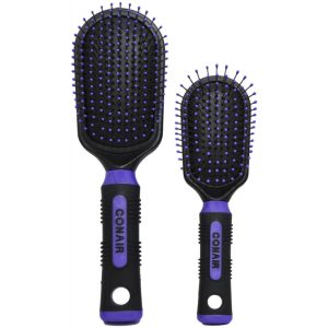 Escova de Cabelo Conair Value Pack 95105Z Preto/Roxo