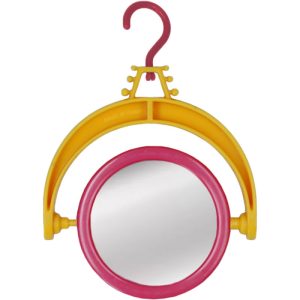 Espelho para Pássaro 11cm Amarelo - Pawise Spinning Mirror 49571PW