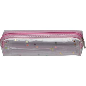 Estojo Escolar Yi Shang Pin JS-6431 - Rosa