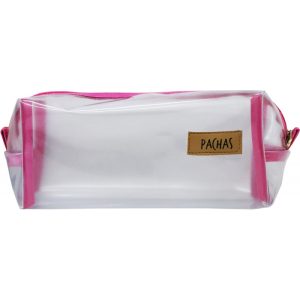 Estojo Transparemte Pachas Clasica PA16-T Fúcsia