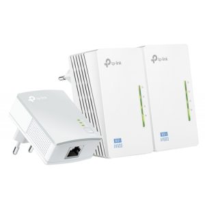 Extensor de Cobertura WiFi TP-LINK TL-WPA4220T KIT AV600 Powerline Bivolt Branco