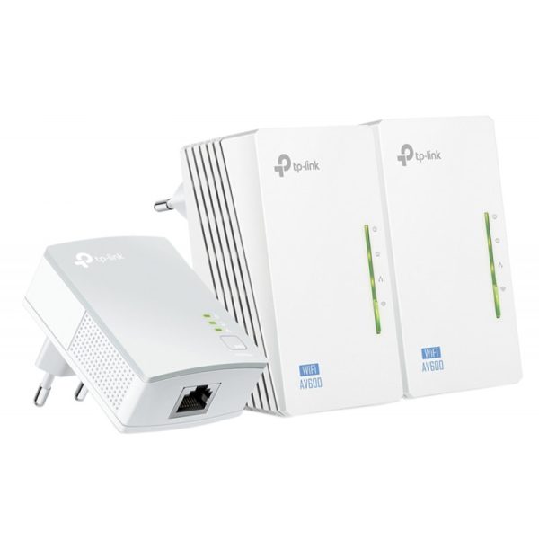 Extensor de Cobertura WiFi TP-LINK TL-WPA4220T KIT AV600 Powerline Bivolt Branco