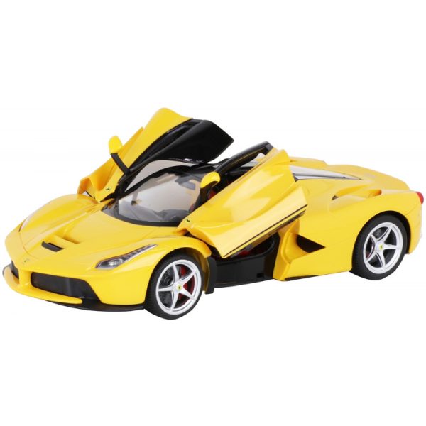 Ferrari LaFerrari Amarelo Escala 1/14 R/C - Rastar 50100