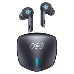 Fone de Ouvido Gaming QCY G1 TWS Bluetooth - Cinza
