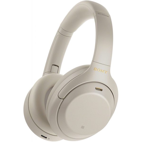 Fone de Ouvido Sony WH-1000XM4 Bluetooth/NFC - Prata