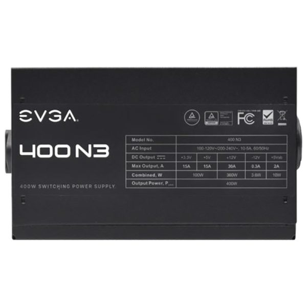Fonte para Gabinete EVGA ATX 400W 400 N3 100-N3-0400-L1