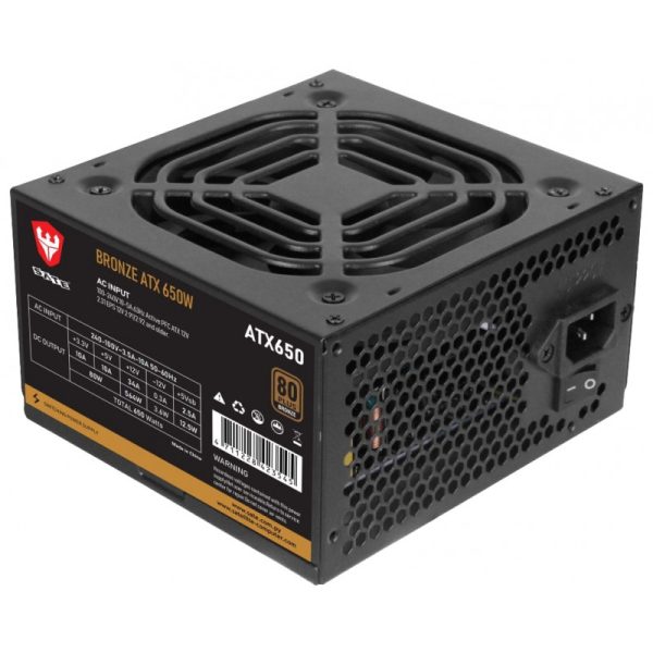 Fonte para Gabinete Satellite Bronze ATX 650W - 80 Plus Bronze