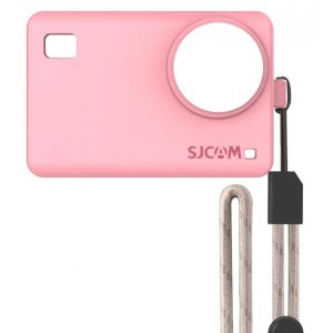 Funda de silicona SJCAM para cámara SJ8 Series (Rosa)