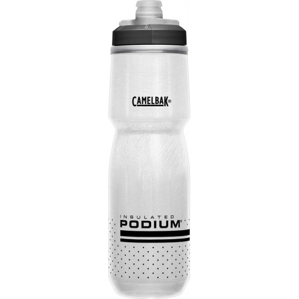 Garrafa Camelbak Podium Chill 710mL Branco/Preto