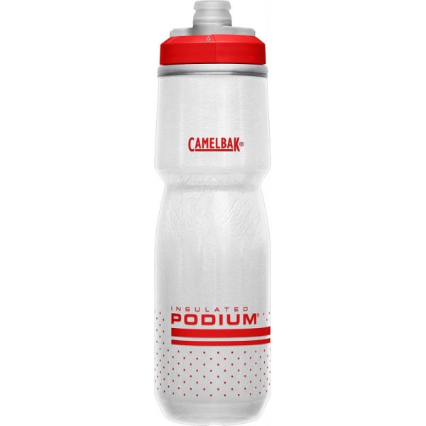 Garrafa Camelbak Podium Chill 710mL Vermelho/Branco