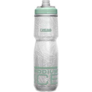 Garrafa Camelbak Podium ICE 620mL Cinza/verde