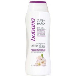 Gel de Banho Babaria Óleo de Amêndoa Doce - 600mL