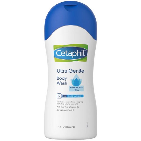 Gel de Banho Cetaphil Ultra Gentle Fragrance Free - 500mL