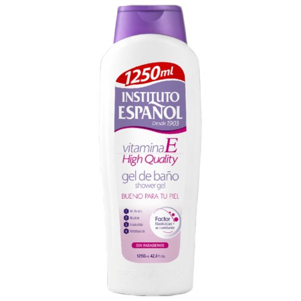 Gel de Banho Instituto Español Vitamina E High Quality - 1250mL