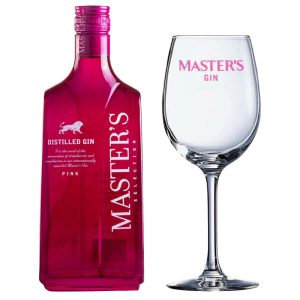 Gin Master's Selection Pink + Copo - 700mL