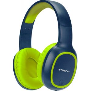 Headset Bluetooth ELG Stream EPB-MS1NB Micro SD com Microfone Azul/Verde