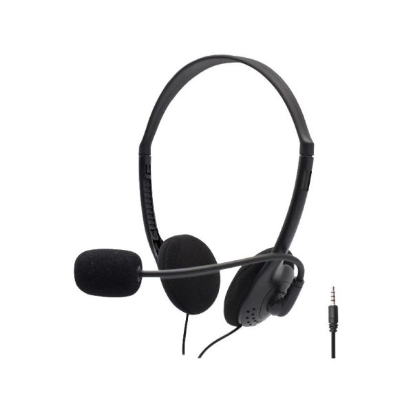 Headset com Microfone Mtek HS516-U - Preto