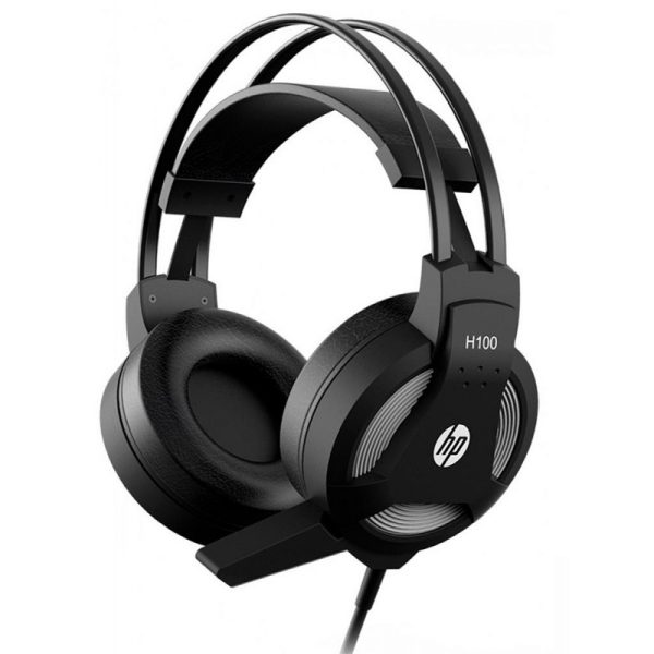 Headset Gaming HP H100 com Microfone - Preto