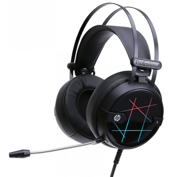 Headset Gaming HP H160 RGB com Microfone - Preto