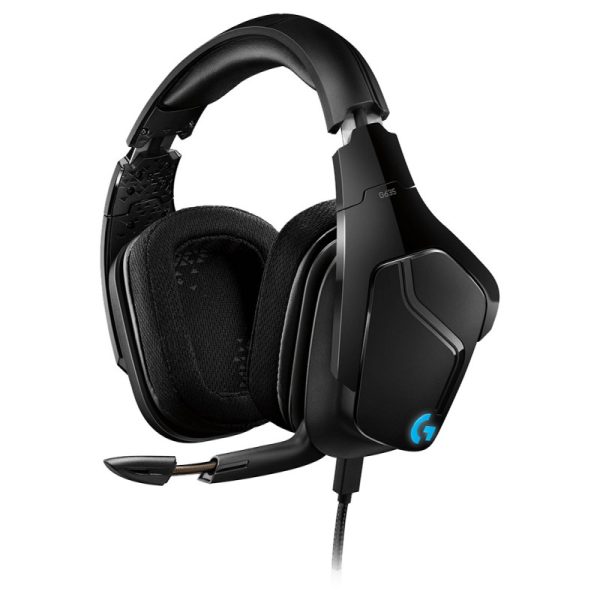 Headset Gaming RGB Logitech G635 Lightsync 7.1 - 981-000748 Preto