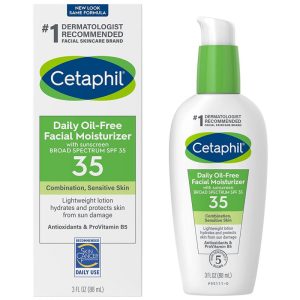 Hidratante Facial Cetaphil Daily Oil Free SPF 35 - 88mL