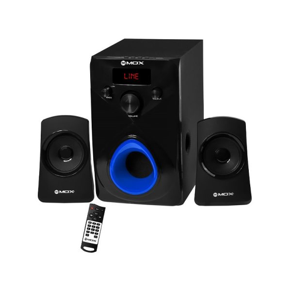 Home Theater MOX MO-H2021 2.1 Canais BT/USB/SD Bivolt - Azul