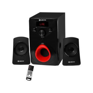 Home Theater MOX MO-H2021 2.1 Canais BT/USB/SD Bivolt - Vermelho