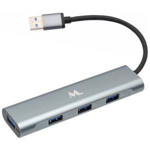 Hub USB 3.0 Mtek HB-401 4 Portas Grafite