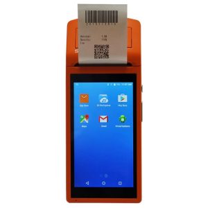 Impressora e Coletor de Dados Sunmi Wireless V1S Android 6.0 Laranja