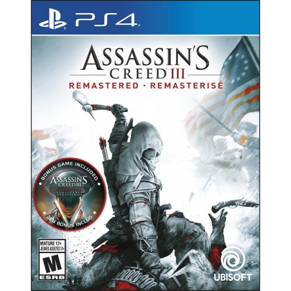 Jogo Assassin's Creed III Remastered - PS4
