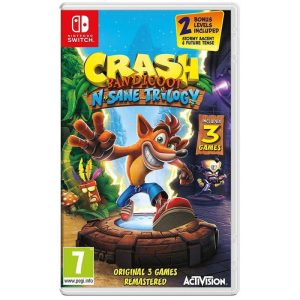 Jogo Crash Bandicoot N Sane Trilogy - Nintendo Switch