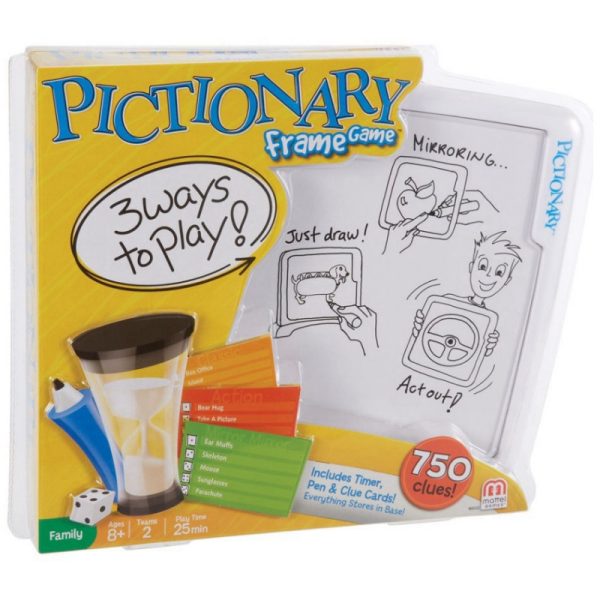 Jogo Pictionary Encuadre Mattel -BGG33