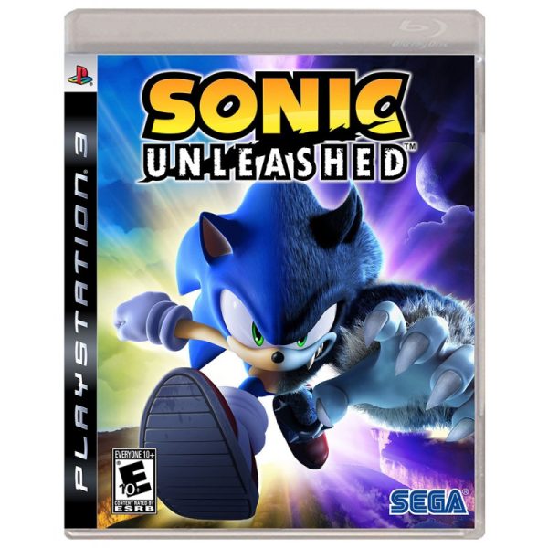 Jogo Sonic Unleashed - PS3