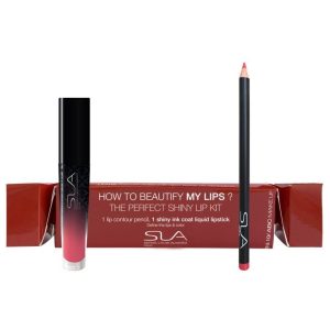 Kit Batom Liquido + Lapis Labial SLA Paris How To Beautify 96