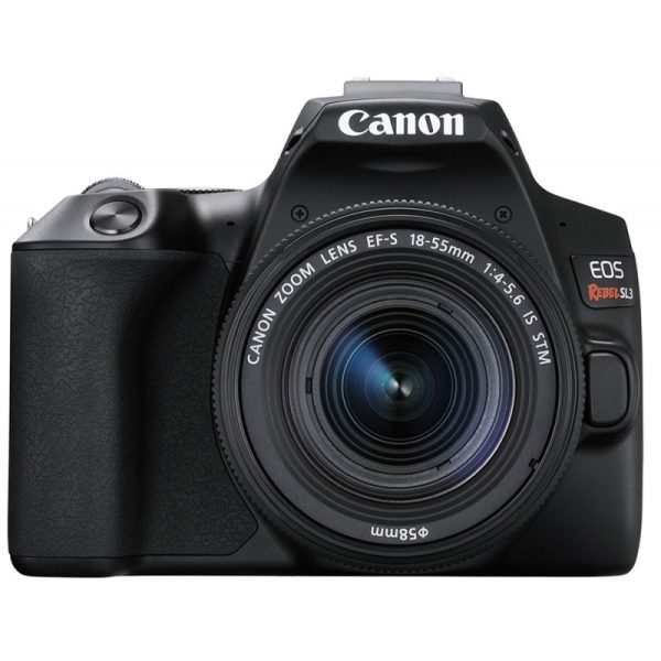 Kit Câmera Canon EOS Rebel SL3 24.1 Megapixels com Lente EF-S 18-55MM IS STM