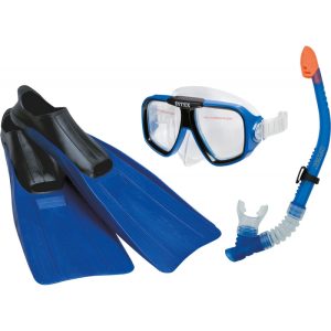 Kit Equipo para Mergulho Intex 55957 - Azul