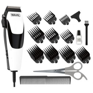 Kit Máquina de Corte Wahl Quick Cut Haircutting 09314-2458 - Preto/Branco (230V)