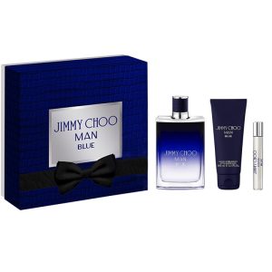 Kit Perfume Jimmy Choo Man Blue EDT 100mL + 7