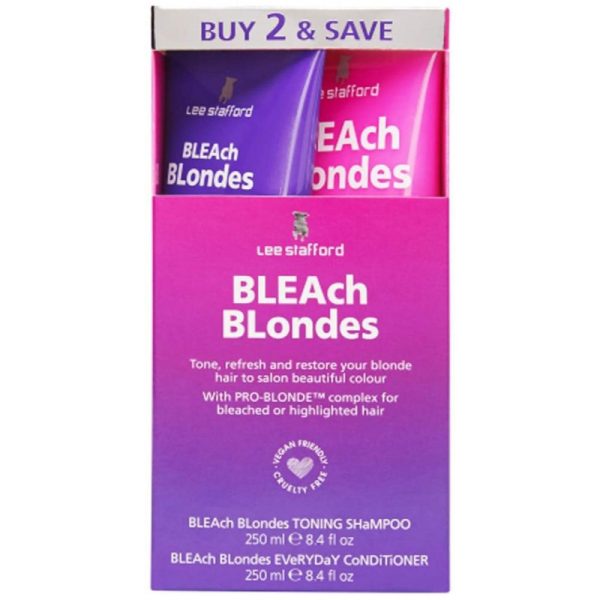 Kit Shampoo + Condicionador Lee Stafford Bleach Blondes (2 x 250mL)