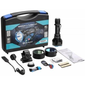 Lanterna Led Olight Warrior X Turbo Kit 1100 Lumens Preto