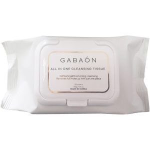 Lenços Demaquilante Gabaón Cleansing Tissue 145g (30 Unidades)